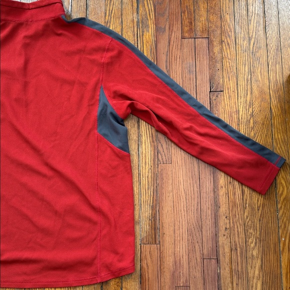 Y2K Nike ACG Waffle Knit 1/4 Zip Vintage Shirt - Picture 10 of 11